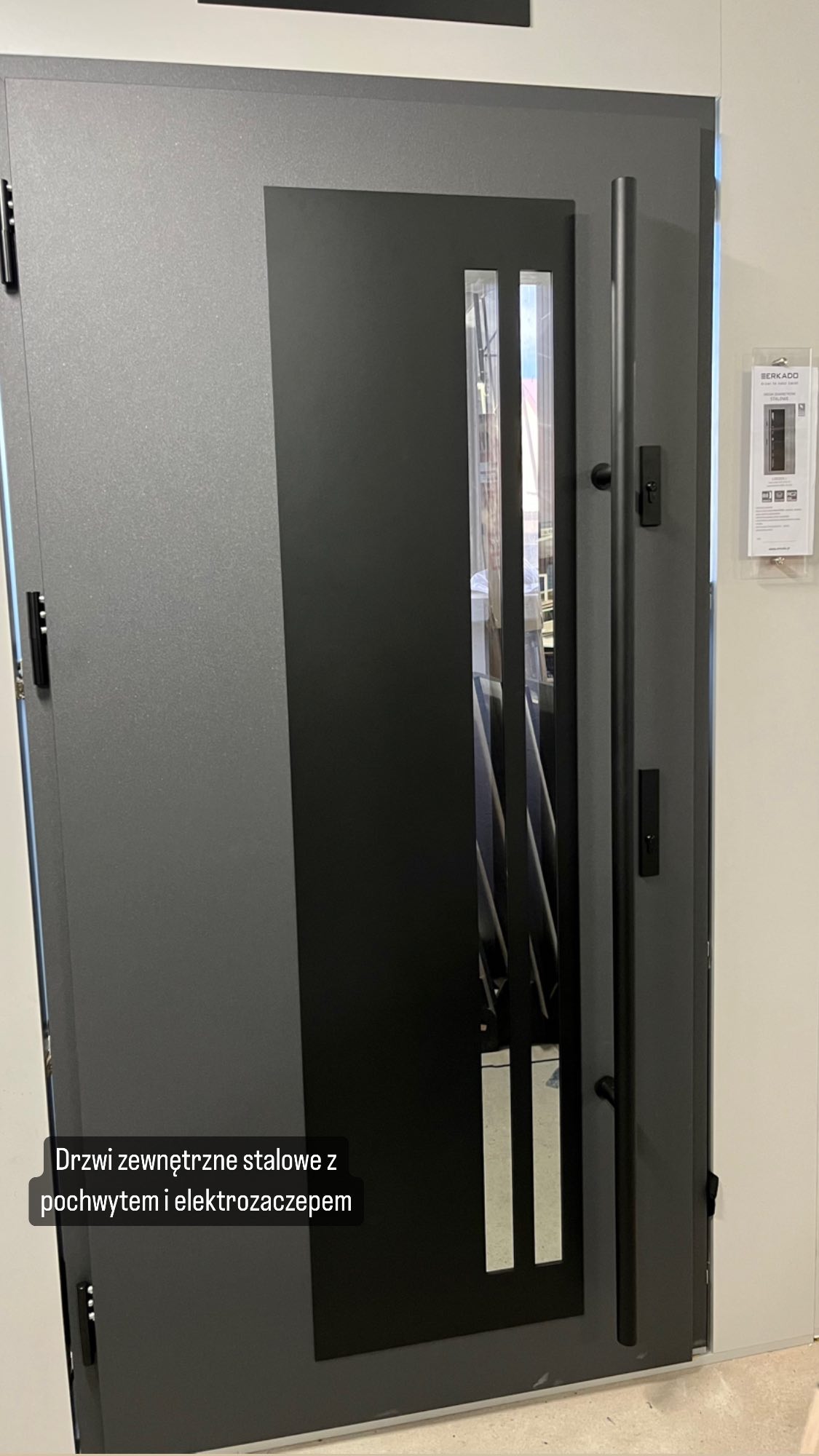 Stalowe drzwi wejściowe